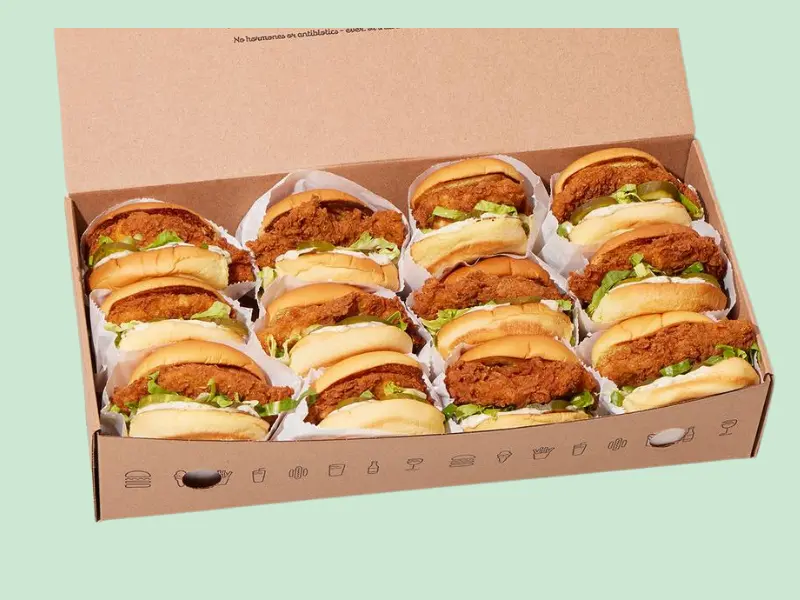 Shake Shack Catering Menu