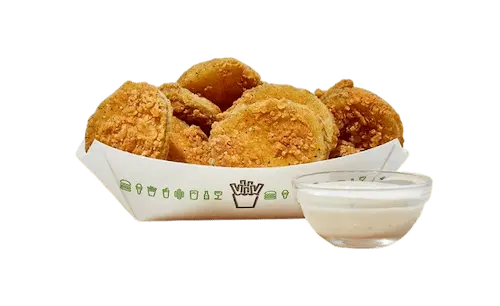 Shake Shack fried pickles with ranch