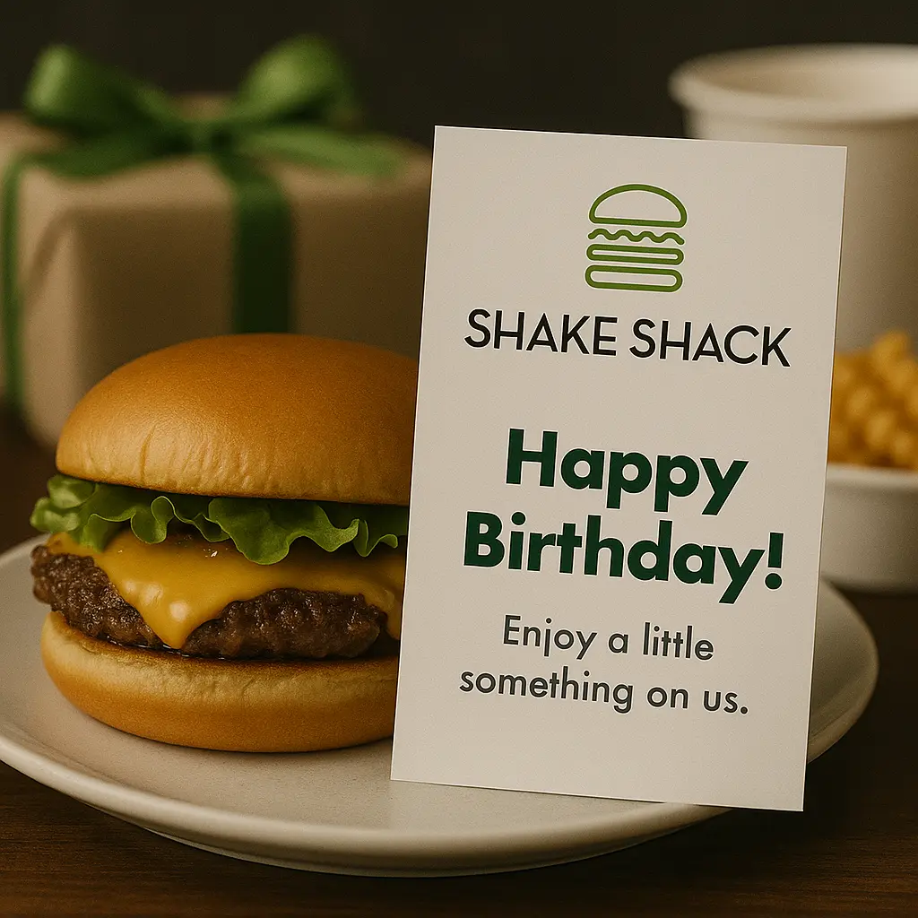 Shake Shack Birthday Reward 2 Shake Shack Birthday Reward