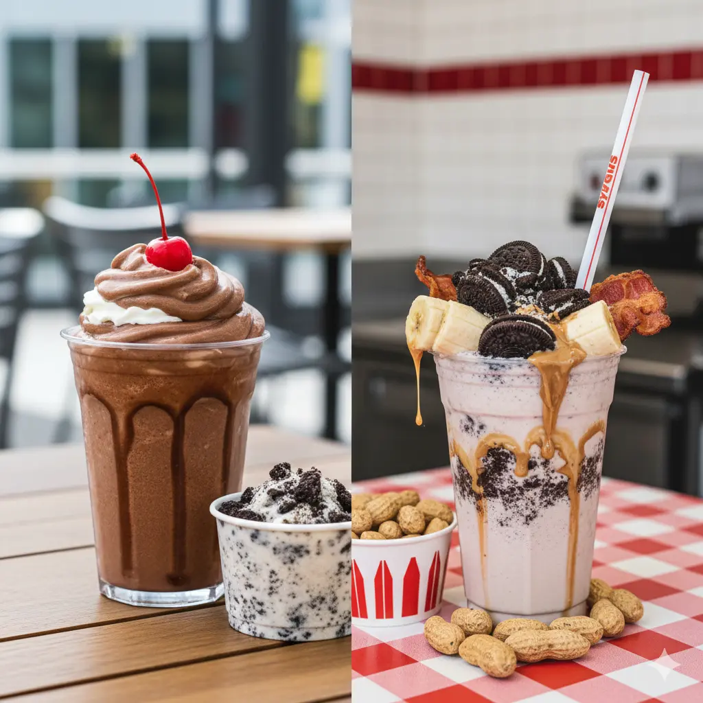 Shake Shack Shakes and Frozen Custard